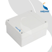 SP-D9065 139 * 119 * 70 Caja de terminales de plástico con 5 terminales Saip Saipwell IP65 ignífugo, caja de conexiones electrónica impermeable